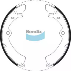 Комплект тормозных колодок BENDIX-AU BS1627