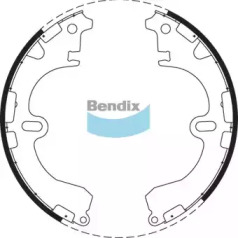 Комплект тормозных колодок BENDIX-AU BS1704