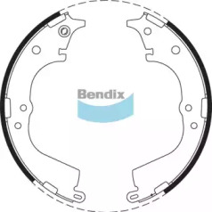 Комплект тормозных колодок BENDIX-AU BS1714