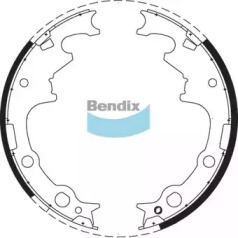 Комплект тормозных колодок BENDIX-AU BS1715