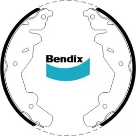 Комплект тормозных колодок BENDIX-AU BS1754