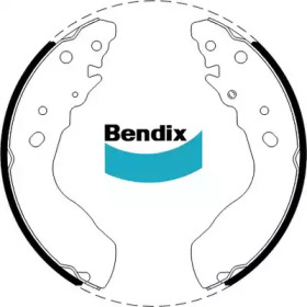 Комплект тормозных колодок BENDIX-AU BS1758