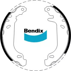 Комплект тормозных колодок BENDIX-AU BS1804