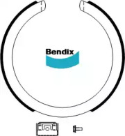 Комлект тормозных накладок BENDIX-AU BS3216