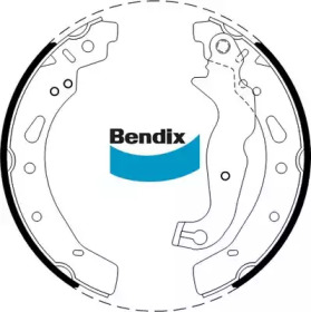 Комплект тормозных колодок BENDIX-AU BS5022