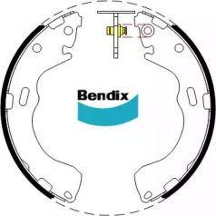 Комлект тормозных накладок BENDIX-AU BS5064