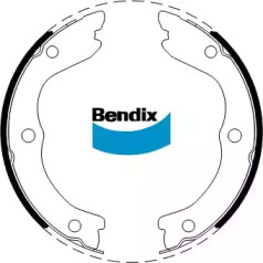 Комлект тормозных накладок BENDIX-AU BS5252