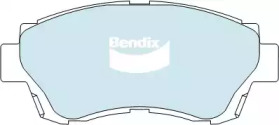 Комплект тормозных колодок, дисковый тормоз BENDIX-AU DB1209 GCT