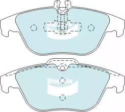 Комплект тормозных колодок, дисковый тормоз BENDIX-AU DB2182 EURO+