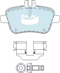 Комплект тормозных колодок, дисковый тормоз BENDIX-AU DB2318 EURO+