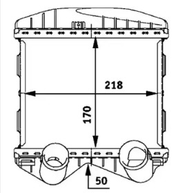 Теплообменник WILMINK GROUP WG1723820