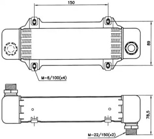 Теплообменник WILMINK GROUP WG1719872