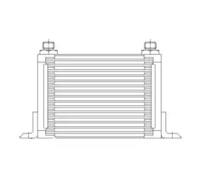 масляный радиатор, двигательное масло WILMINK GROUP WG1720103