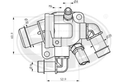 Термостат WILMINK GROUP WG1492698