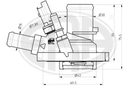 Термостат WILMINK GROUP WG1492716