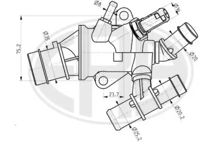 Термостат WILMINK GROUP WG1492723