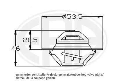 Термостат WILMINK GROUP WG1492940