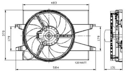 Вентилятор WILMINK GROUP WG1720112