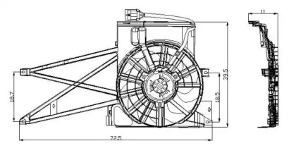 Вентилятор WILMINK GROUP WG1720117