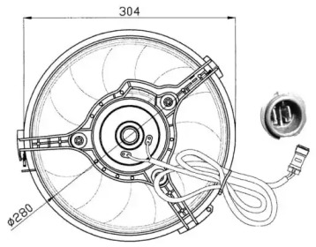 Вентилятор WILMINK GROUP WG1720125