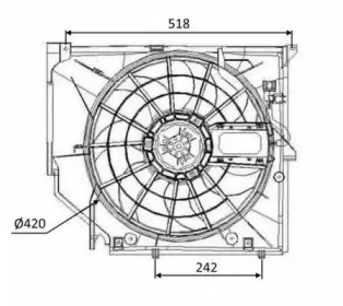 Вентилятор WILMINK GROUP WG1720128