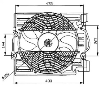 Вентилятор WILMINK GROUP WG1720131