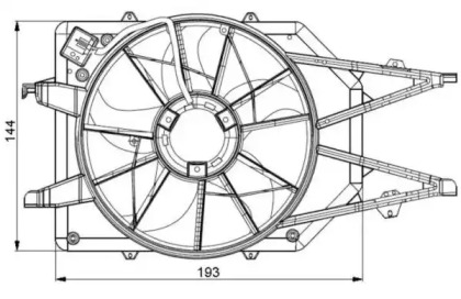 Вентилятор WILMINK GROUP WG1720136