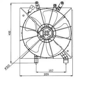 Вентилятор WILMINK GROUP WG1720145