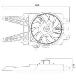 Вентилятор WILMINK GROUP WG1720222