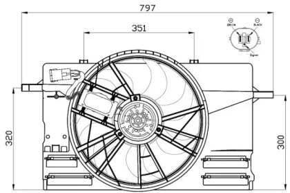 Вентилятор WILMINK GROUP WG1720372