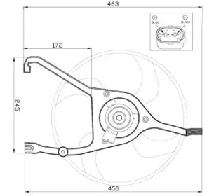 Вентилятор WILMINK GROUP WG1720404