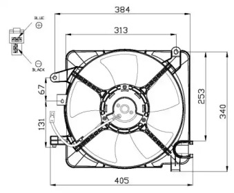 Вентилятор WILMINK GROUP WG1720405