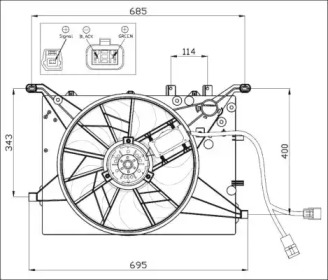 Вентилятор WILMINK GROUP WG1720416