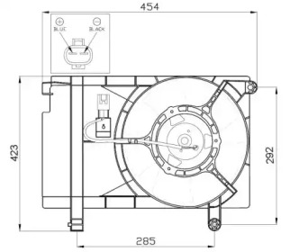 Вентилятор WILMINK GROUP WG1720427