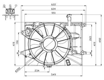 Вентилятор WILMINK GROUP WG1720509