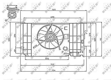 Вентилятор WILMINK GROUP WG1720665