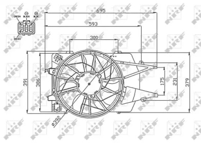 Вентилятор WILMINK GROUP WG1720668