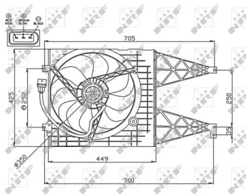 Вентилятор WILMINK GROUP WG1720669