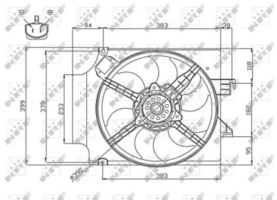 Вентилятор WILMINK GROUP WG1720673