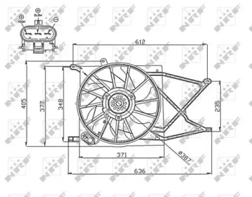 Вентилятор WILMINK GROUP WG1720674