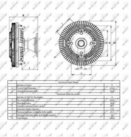 Сцепление WILMINK GROUP WG1720890