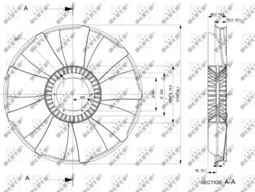 Рабочее колесо вентилятора WILMINK GROUP WG1721075