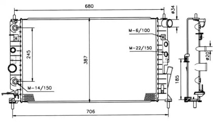 Теплообменник WILMINK GROUP WG1721165