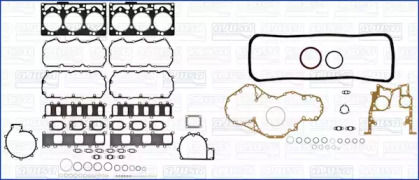 Комплект прокладок, двигатель WILMINK GROUP WG1165801