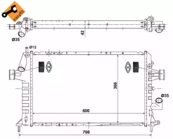 Теплообменник WILMINK GROUP WG1721425