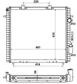 Теплообменник WILMINK GROUP WG1721457