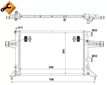 Теплообменник WILMINK GROUP WG1721464