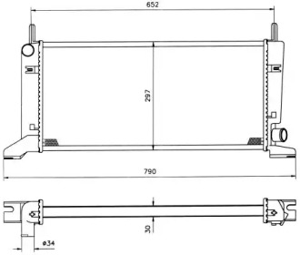 Теплообменник WILMINK GROUP WG1721482