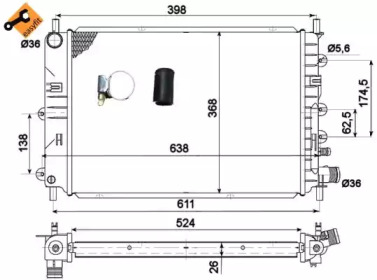 Теплообменник WILMINK GROUP WG1721631