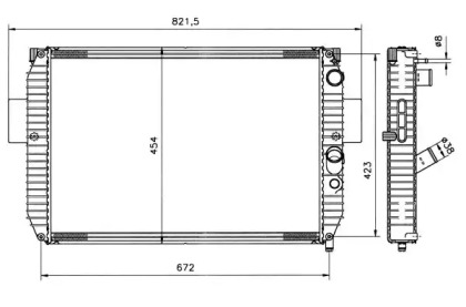 Теплообменник WILMINK GROUP WG1721643